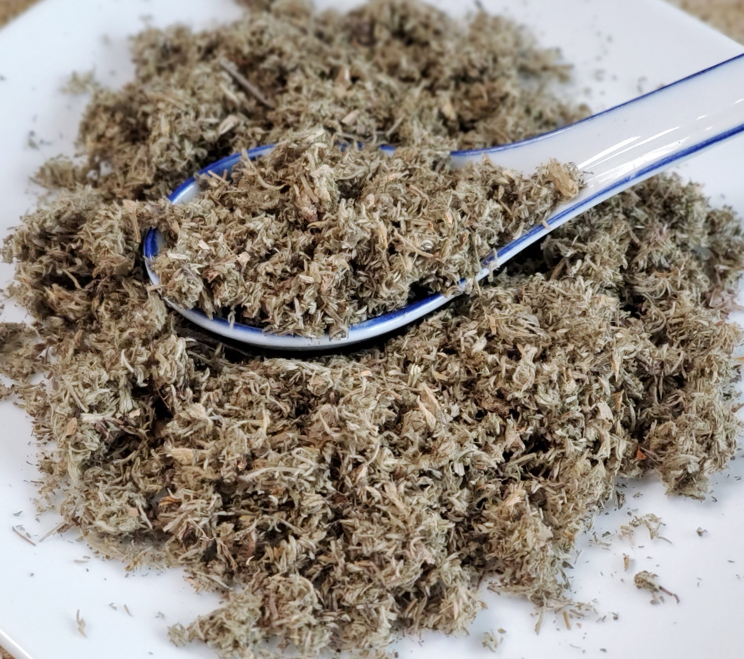 茵陈 绵茵陈 Yin Chen / Mian Yin Chen / Herba Artemisiae Scopariae / Virgate Wormwood - Image 2