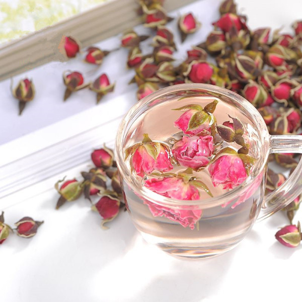 玫瑰花 (金边) Rose Bud / Dried Rose / Flos Rosae Rugosae / Mei Gui Jin Bian - Image 3