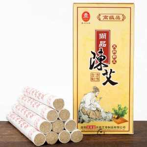 尚品 艾条 陈艾 Five Chen Pure Moxa, ShangPin Moxa Rolls for Moxibustion 10 Rolls