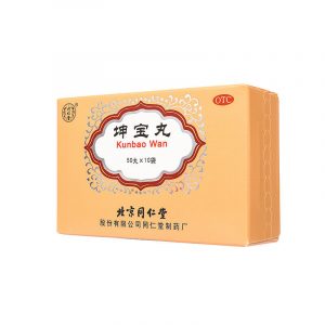 同仁堂 坤宝丸 Tong Ren Tang Kun Bao Wan , for Menopausal Syndrome  5g x 10bags