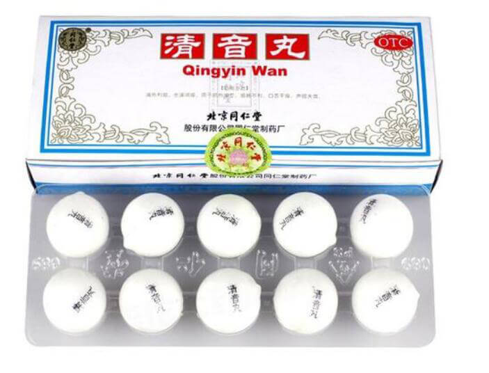 同仁堂清音丸 Tongrentang Qingyin Wan (Golden Throat Tablets) 3g x10 Pills