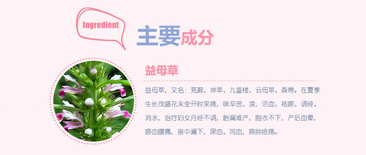 同仁堂 益母草颗粒 Yi Mu Cao Keli Motherwort Regulating Menstruation 15g x 8 Satches - Image 9