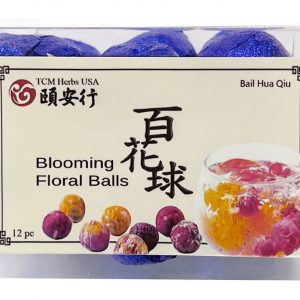 百花球 Blooming Flower Tea Balls (Flowers only), Individually Wrapped (12 pc)