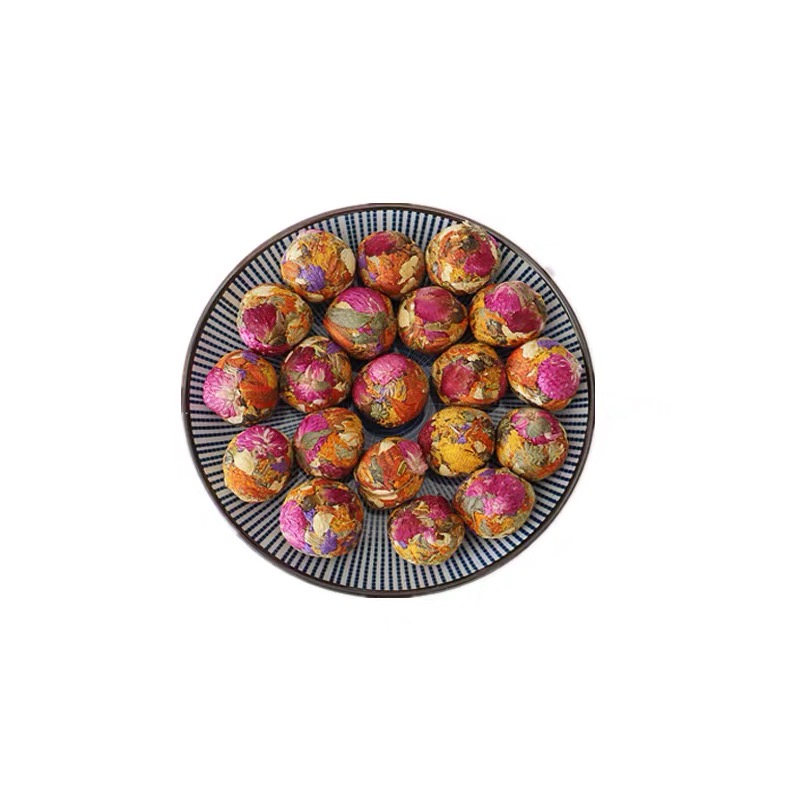 百花球 Blooming Flower Tea Balls (Flowers only), Individually Wrapped (12 pc) - Image 3