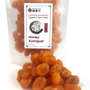 蜂蜜金桔 Preserved Dried Sweet and Sour Candied Fruit Snacks 8 oz -Honey Kumquat
