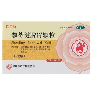 参苓健脾胃 颗粒 Shenling Jianpiwei Keli Herbal Supplement，5g x 8 Sachets