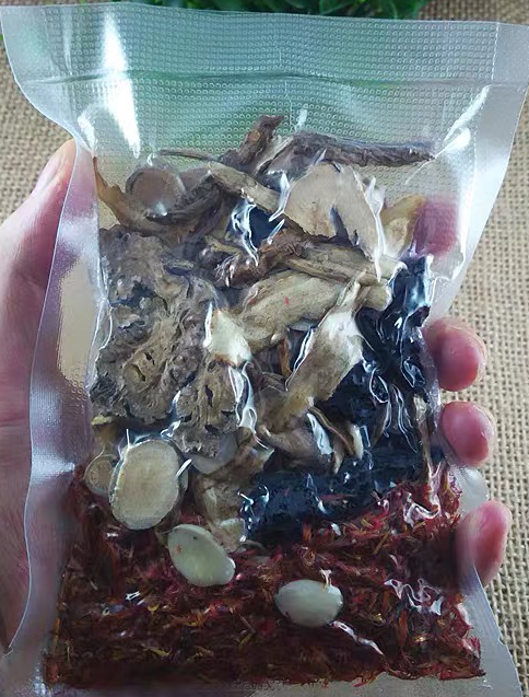 桃红四物汤 (Four-Substance Decoction with Safflower) Raw Herbs 5 bags / 255g - Image 2