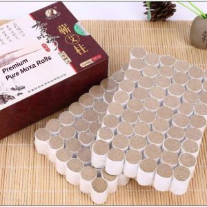 李时珍 蕲艾 Best Artemisia argyi Ai Wormwood Mugwort for Moxibustion Moxa Rolls 108pc