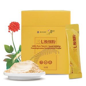 云南 豹七 文山 三七极细粉 100% Pure Tienchi Powder Pseudoginseng Notoginseng Sanqi Ginseng Powder (2g x 30 Sachets)