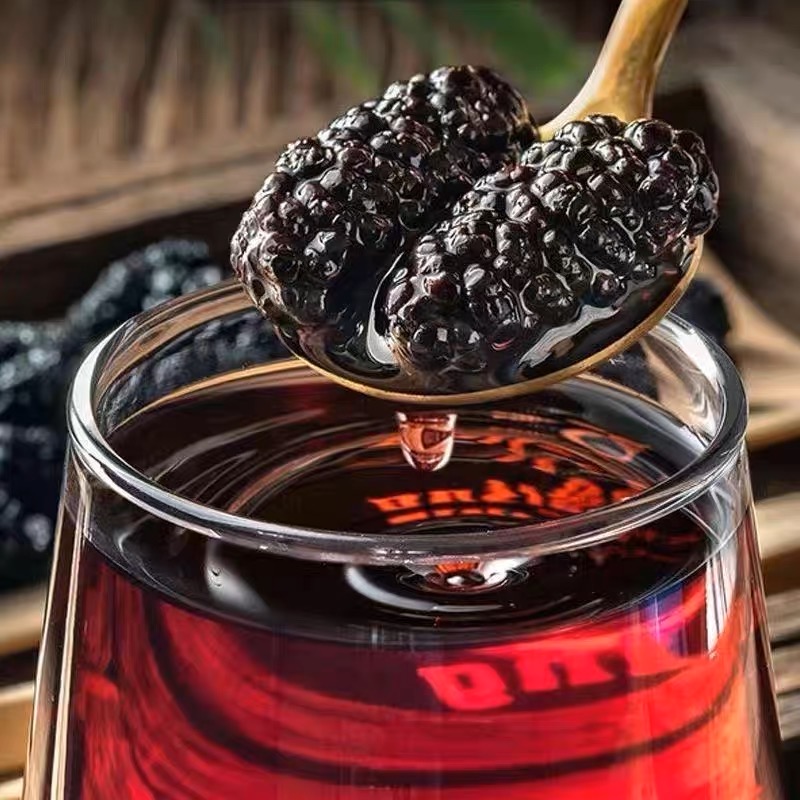 黑桑葚 Hei Sang Shen/Black Mulberries / Natural Snacks /Teas - Image 3