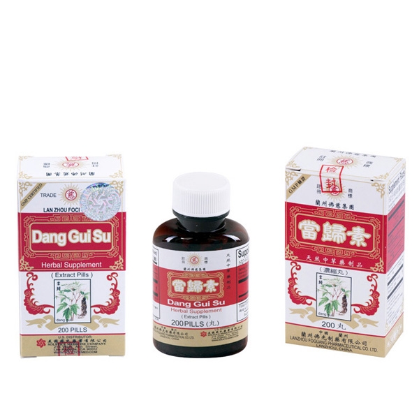 当归素 Dang Gui Su Herbal Supplements 200 Pills