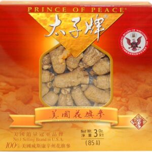 太子牌 花旗参 Prince Of Peace® Wisconsin American Ginseng Extra Large Round Roots (3 oz)