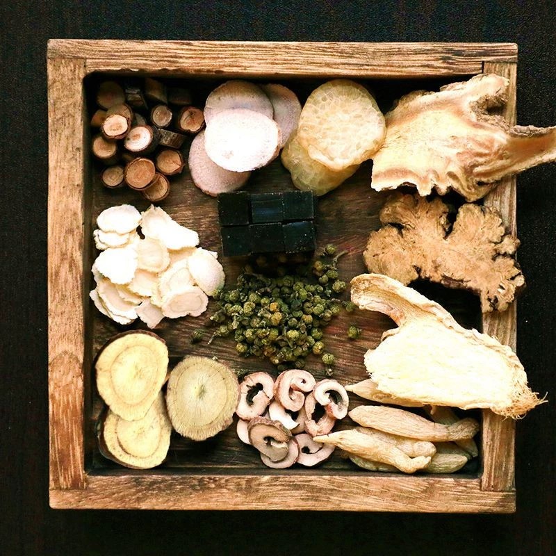 Wen Jing Tang (Evodia & Cinnamon Docoction) Raw Herbs with E jiao 82g x 5 pk 温经汤 - Image 2