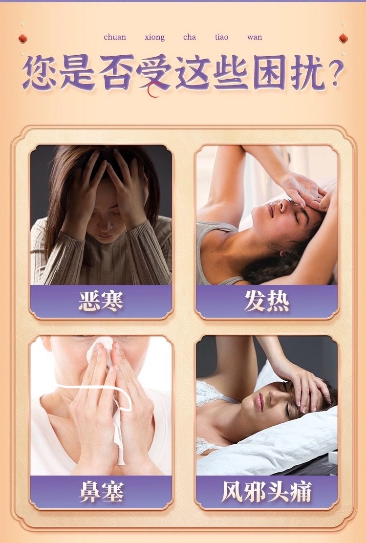 佛慈 川芎茶调丸 风邪头痛 ChuanXiong Chatiao Wan 200 Pills - Image 6