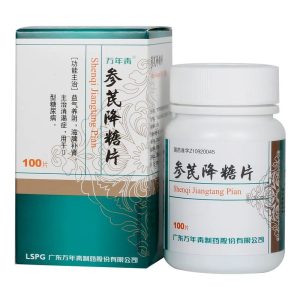 参芪降糖片 Shenqi Jiangtang Pian 100pc