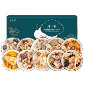 Monthly Meal Conditioning Tonic Cesarean Postpartum 30 days soup pack 月子餐 30天 食材 营养套餐 汤料包 送涌泉宝,生化饮,足浴包 食谱
