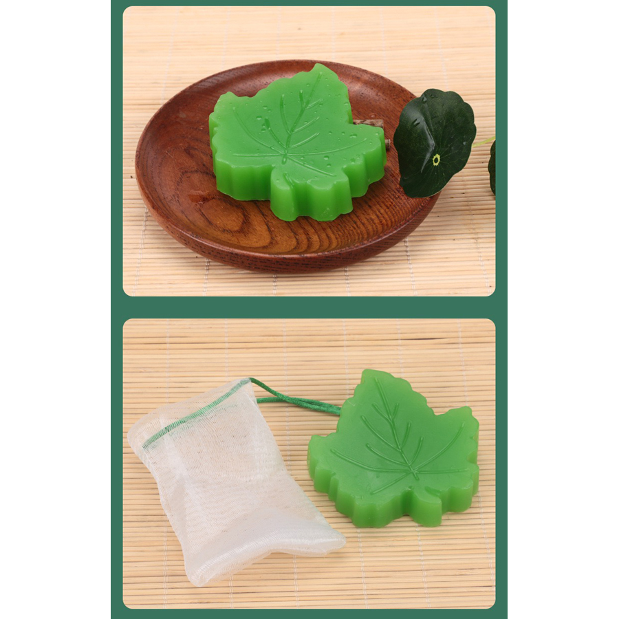 艾草 精油皂 香皂 Ai Cao Jing You Zao Wormwood Moxibustion Moxa Artemisia Soap 100g - Image 2