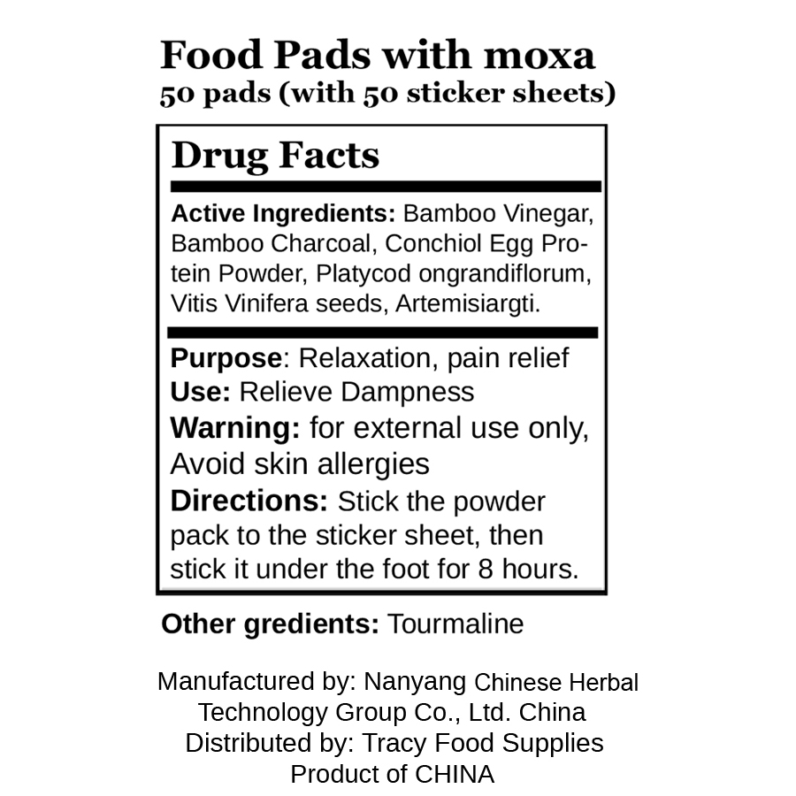 南京同仁堂 艾草足贴 Foot Pads, 50 Moxa Foot Pads and 50 Adhesive Sheets for Foot and Body Care - Image 11