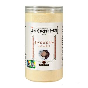 南京同仁堂 薏米芡实茯苓粉 八珍粉 代餐粉 Yimi Qianshi Fuling Powder 500 g