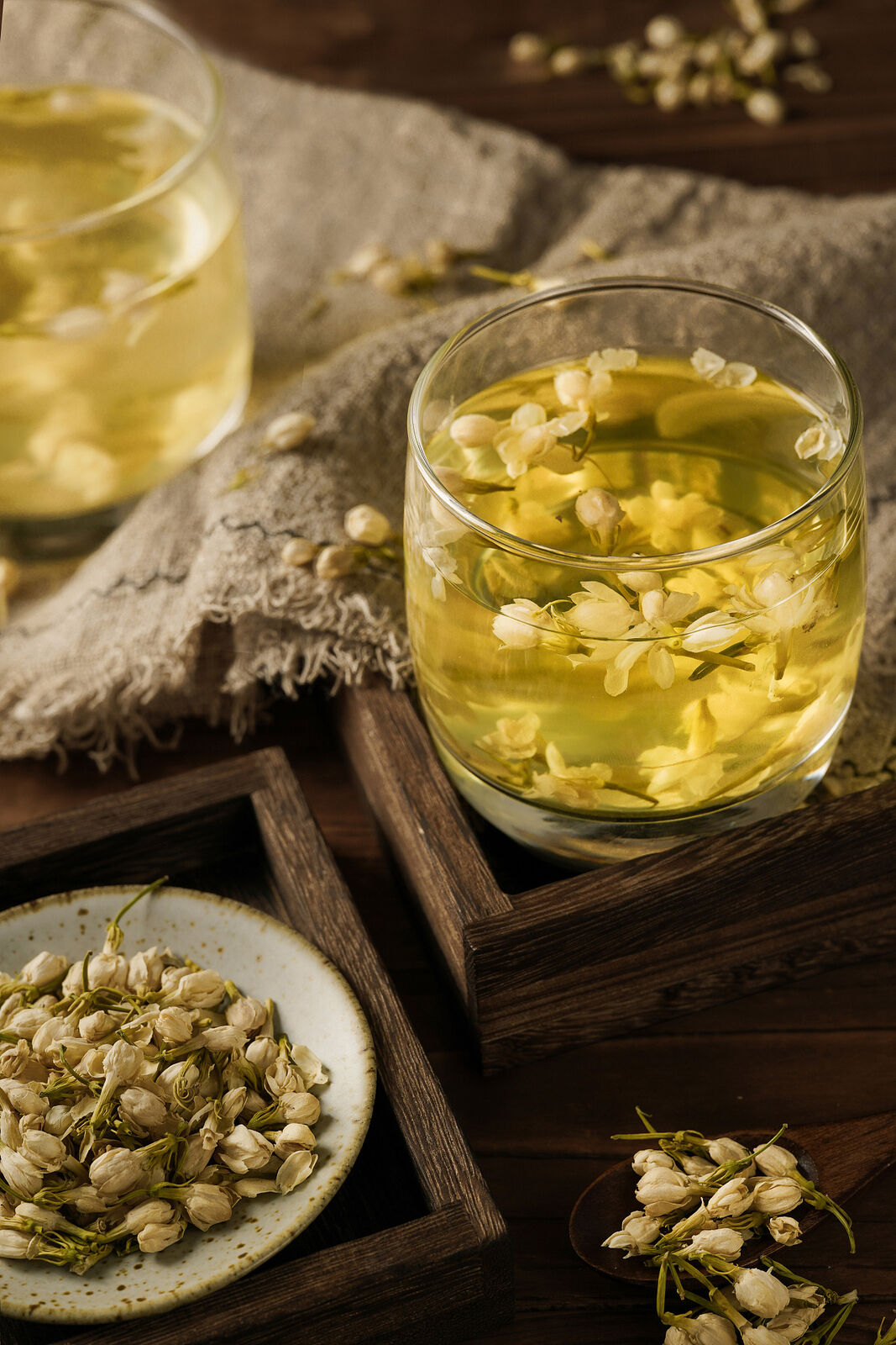 茉莉花 Mo Li Hua / Fragrans Jasminum / Dried Jasmine Flower Bud - Image 3